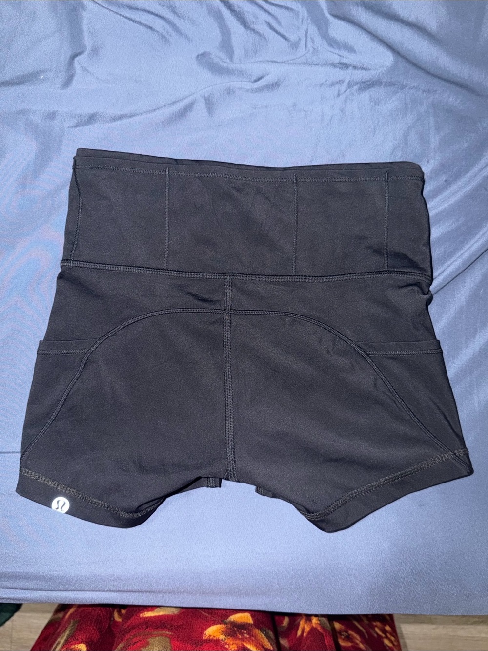 lululemon athletica Black High-Waist Athletic Shorts